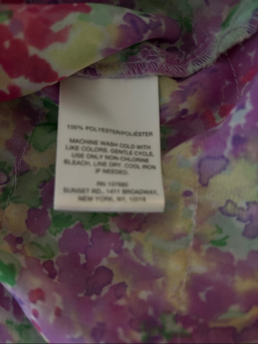 Sunset Rd. Floral Ruffle Tank Top - Multi Pastel - Picture 4 of 5